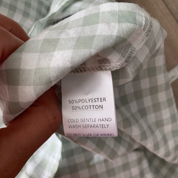 Petal & Pup Green Gingham Maxi Dress - Picture 5 of 10